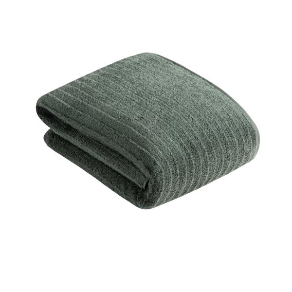 Dark green bath towel, stair design bath towel, cotton fiber bath towel